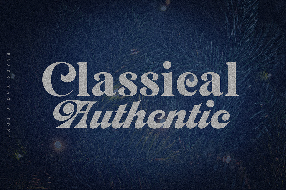 Black Magic Font, a Script Font by senzana (Photo 4 of 5)