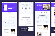 Saas Landing Page Kit Dekstop, a Landing Page Template by Design Beaker (Thumbnail 4 of 4)