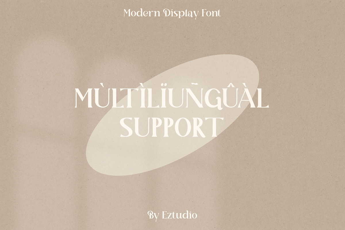 Laisha - Modern Display Font, a Serif Font by Eztudio (Photo 13 of 13)