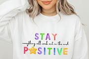 Stay Positive PNG Design, a Photo by Viberints (Thumbnail 5 of 5)