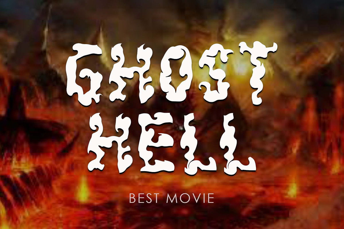 Demon Monster, a Handwritten Font by Yoga Letter (Photo 5 of 10)