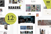 Manawa - Business WordPress Theme, a WordPress Template by PerfectlyThemed (Thumbnail 1 of 5)