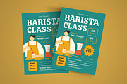 Barista Class Flyer Set, a Flyer Template by Pitchlook.Studio (Thumbnail 3 of 3)