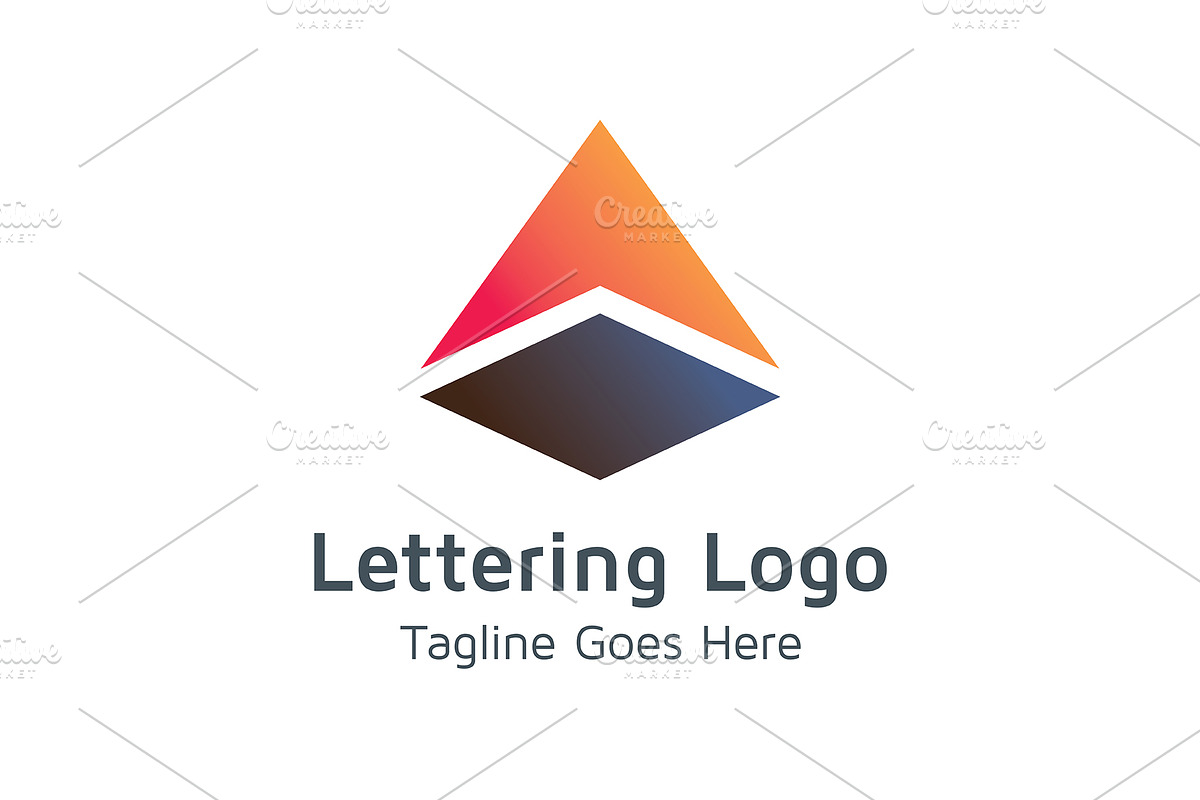 20 Logo Lettering A Template Bundle, a Branding & Logo Template by Acongraphic (Photo 6 of 21)