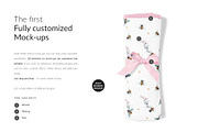 Baby Blanket Mock-ups Set, a Print Template by Mocca Mockups Store (Thumbnail 2 of 4)