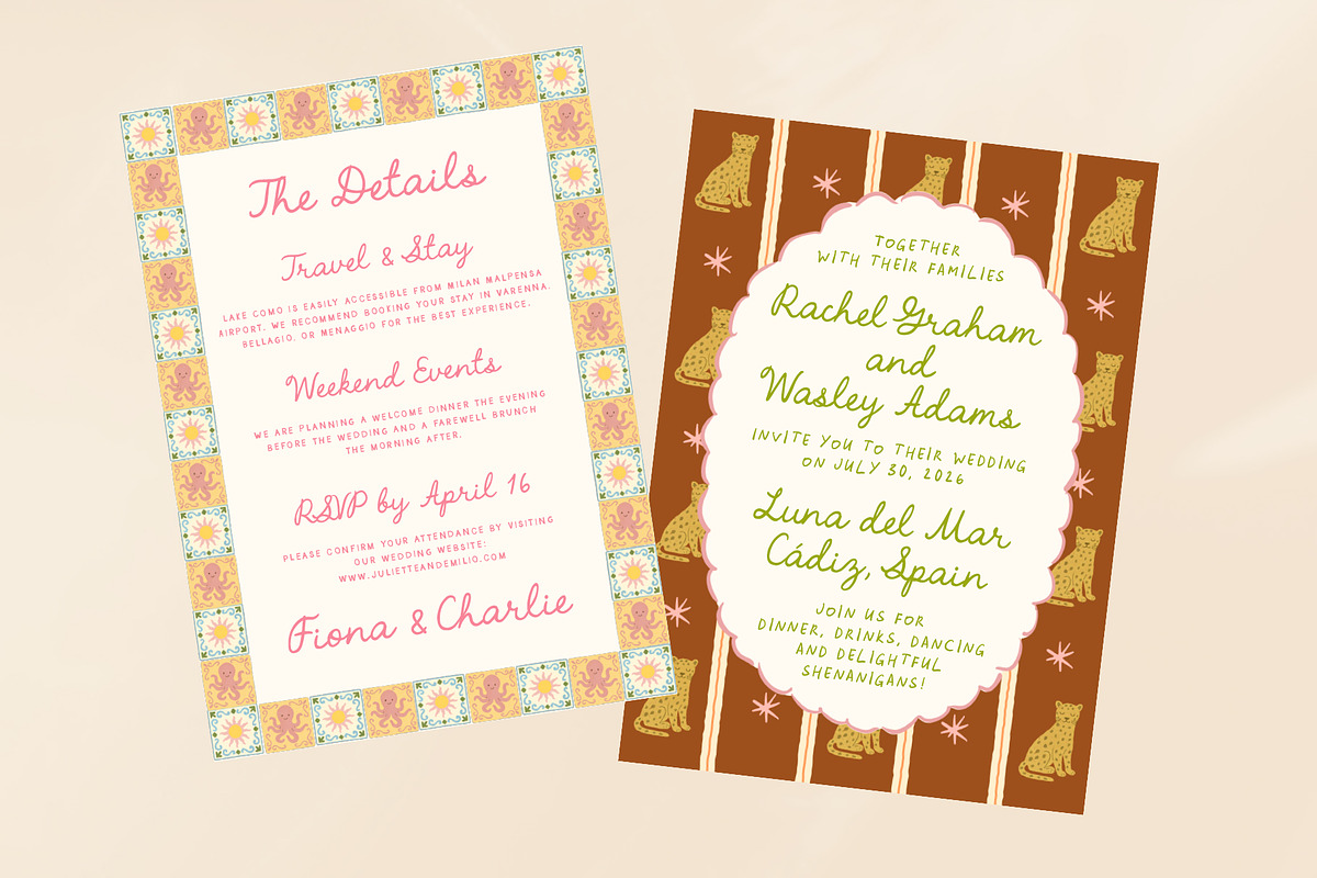 Whimsical Summer Retro Frames Bundle, an Object Graphic by Ayya Studio (Photo 3 of 12)