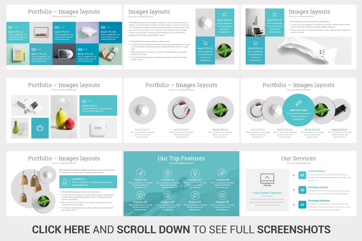 Creative PowerPoint Template, a Presentation Template by SlideSalad (Photo 9 of 20)
