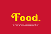 Chalot - Food Font, a Sans Serif Font by QR Design Studio (Thumbnail 3 of 11)