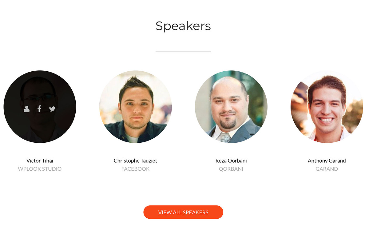 Conference - WordPress Theme, a WordPress Template by WPlook WordPress Themes (Photo 3 of 4)
