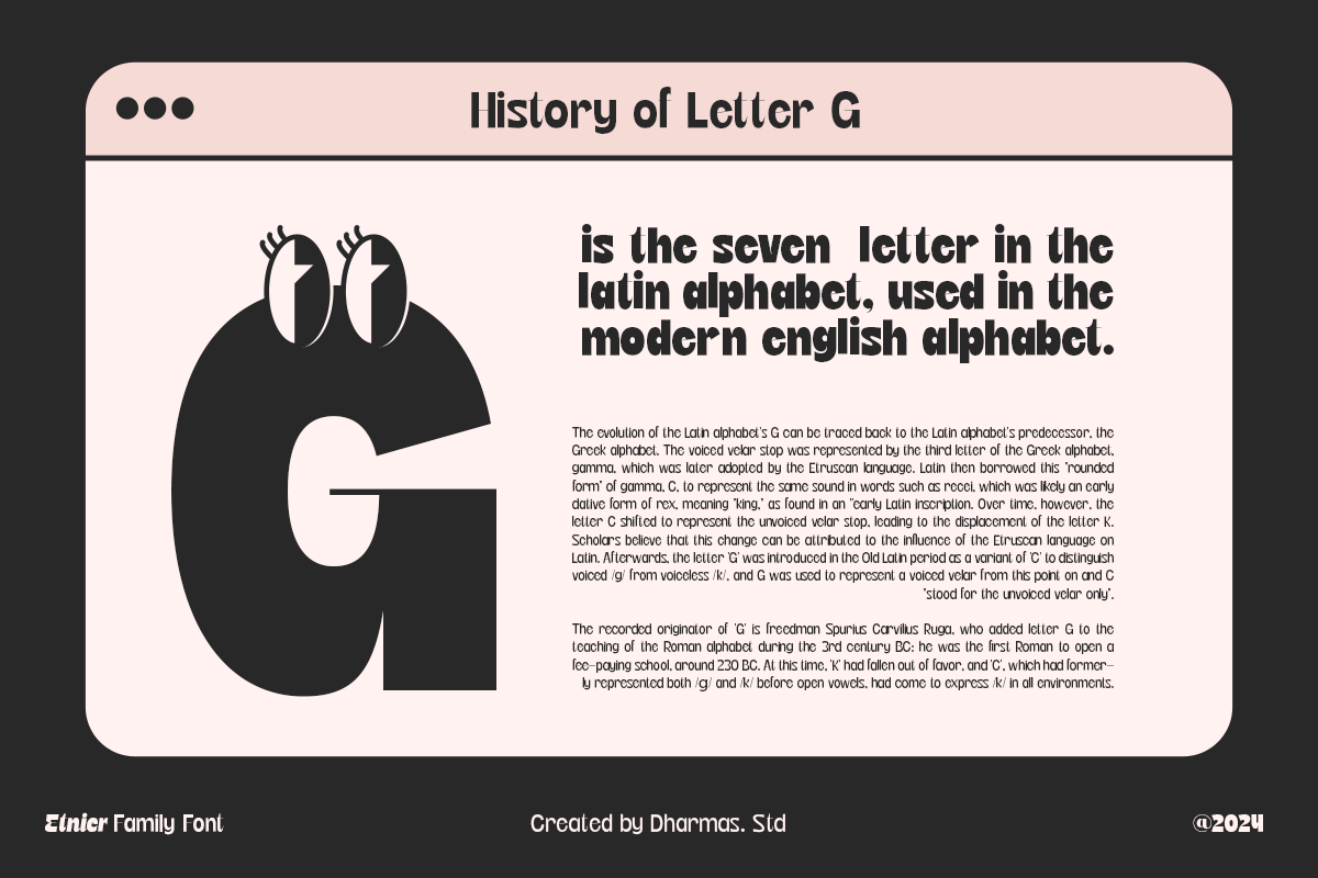 Etnier - 14 Modern Family, a Sans Serif Font by Dharmas Foundry (Photo 14 of 17)