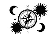 Celestial Compass SVG Bundle, an Illustration by Gaye Art (Thumbnail 15 of 31)