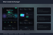 Fintech & Digital Banking Website, an UI Kit Template by Pitchlook.Studio (Thumbnail 3 of 3)