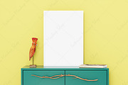 Frame Mockup Interior & PSD PNG JPG, a Print Template by Mockup Shop (Thumbnail 2 of 3)