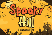 Spooky Hill, a Font by Attype (Thumbnail 1 of 9)
