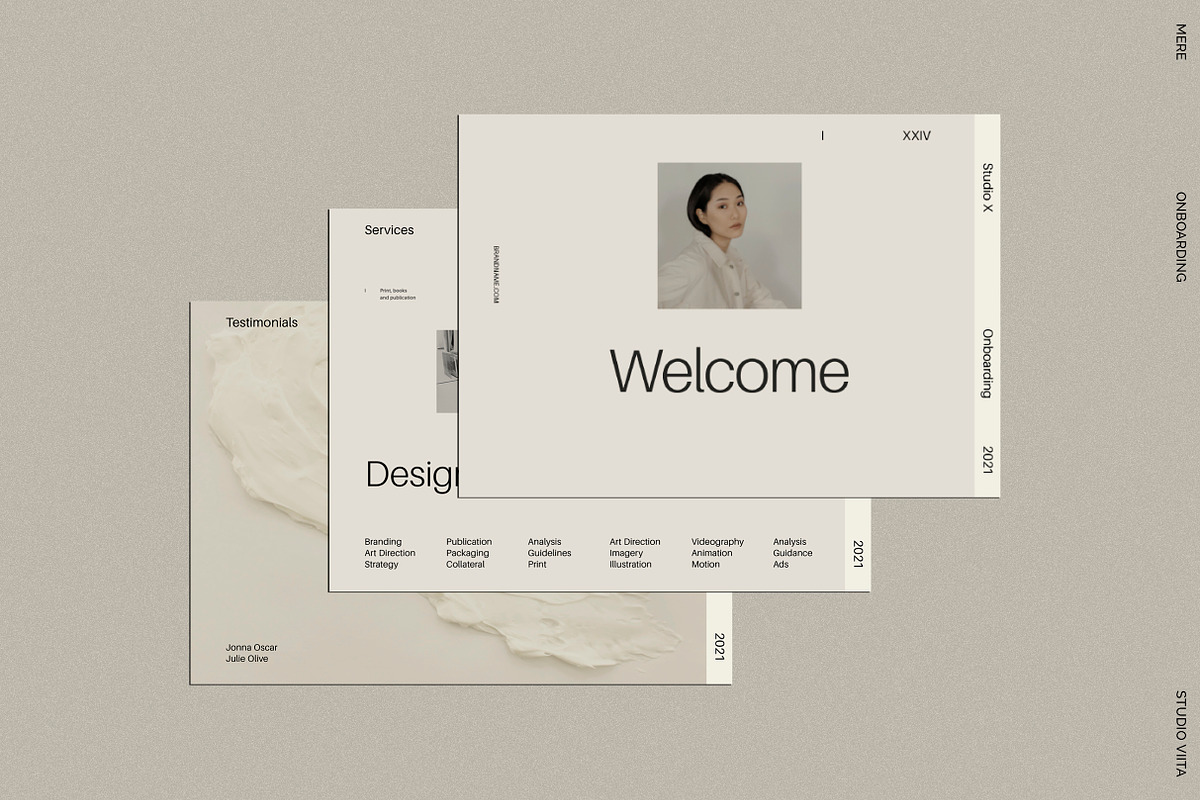 Brand Onboarding Template | InDesign, a Presentation Template by Studio Viita (Photo 3 of 14)