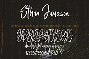 Ethan Jameson, a Handwritten Font by HaKi Studio (Thumbnail 5 of 5)