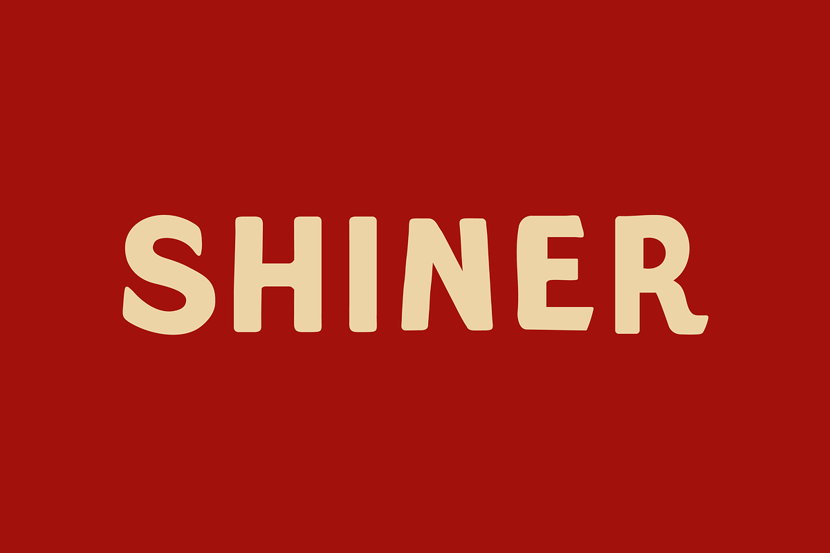 SHINER, a Handwritten Font by SAMPLE (Photo 1 of 4)