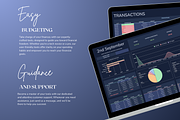 Simple Paycheck Budget - Darkmode, a Templates & Theme by The Creative Plans co (Thumbnail 9 of 10)