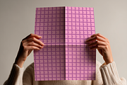 Woman Holding Poster Mockup, an Advertising Mockup by The Rose Project (Thumbnail 3 of 3)