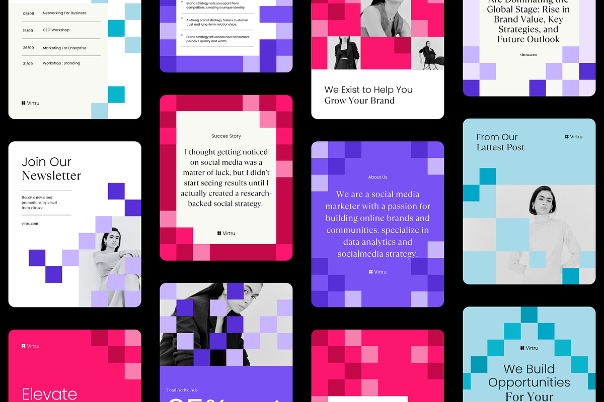 Creative Agency Social Media Pack, a Social Media Template by Studio Provo (Photo 3 of 8)