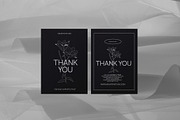 postcard thank you card collection, a Stationery Template by Replika Machine (Thumbnail 3 of 7)