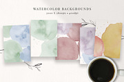 Sun-washed Watercolor Textures, a Texture Graphic by Chelsea Bromley (Thumbnail 3 of 7)