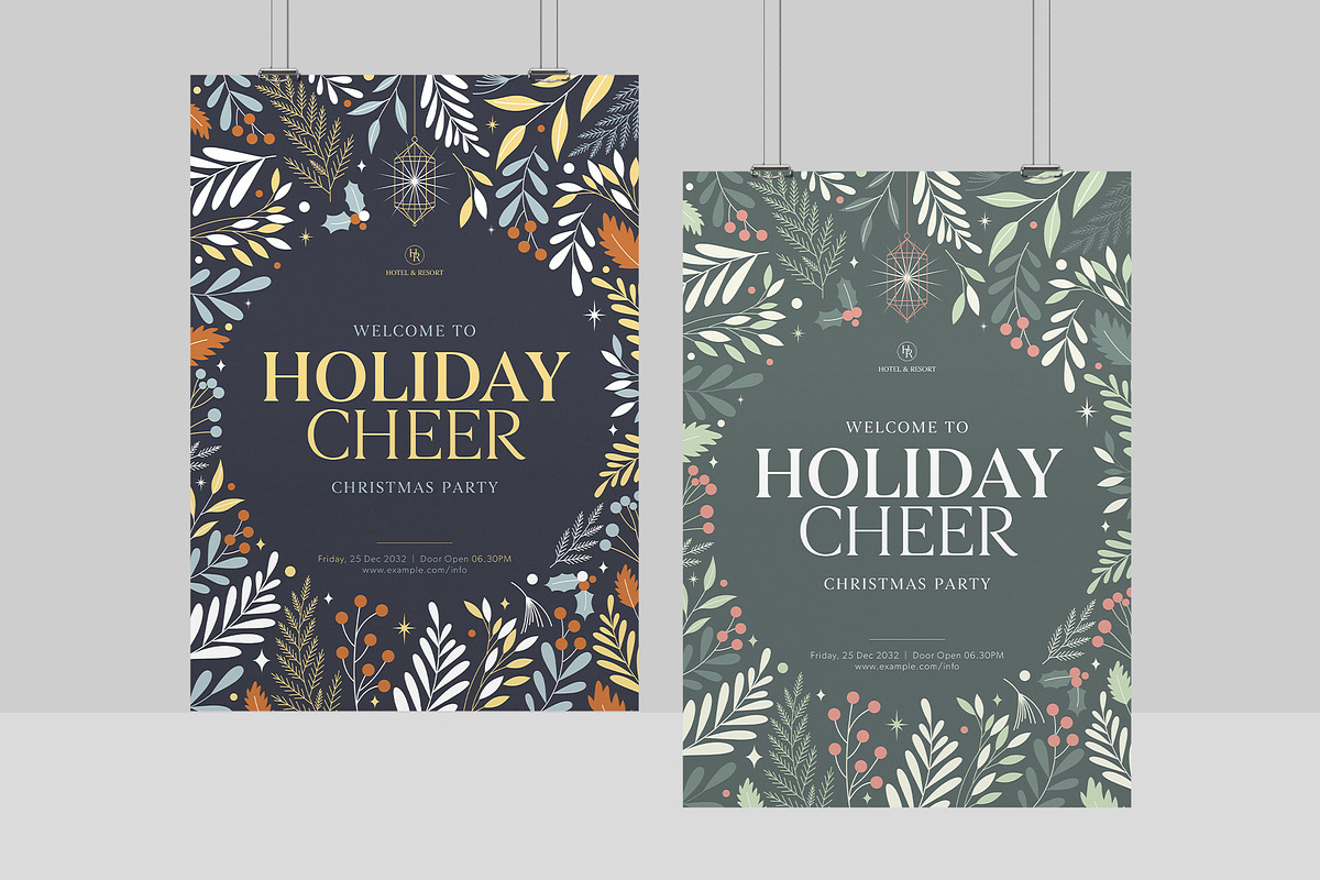 Christmas Poster Template, a Poster Template by BrandPacks (Photo 2 of 5)