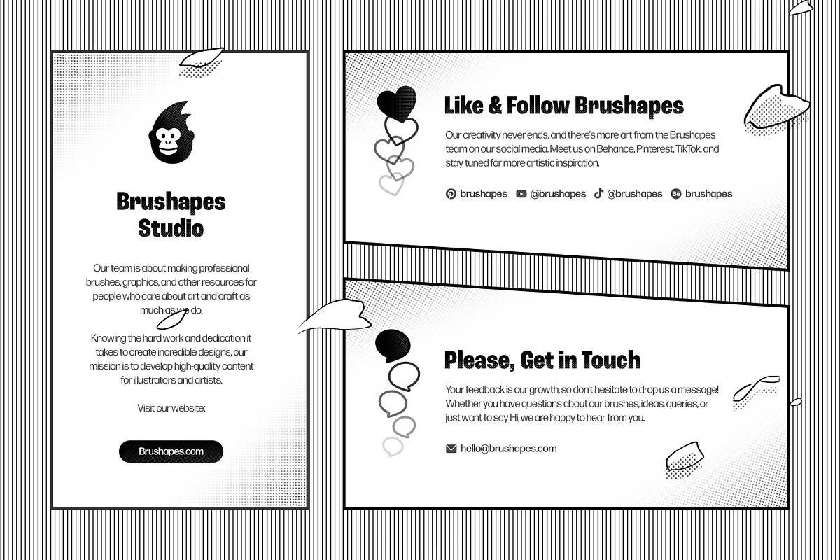 Manga Procreate Brushes Bundle, a Brush Add-On by brushapes.com (Photo 25 of 26)