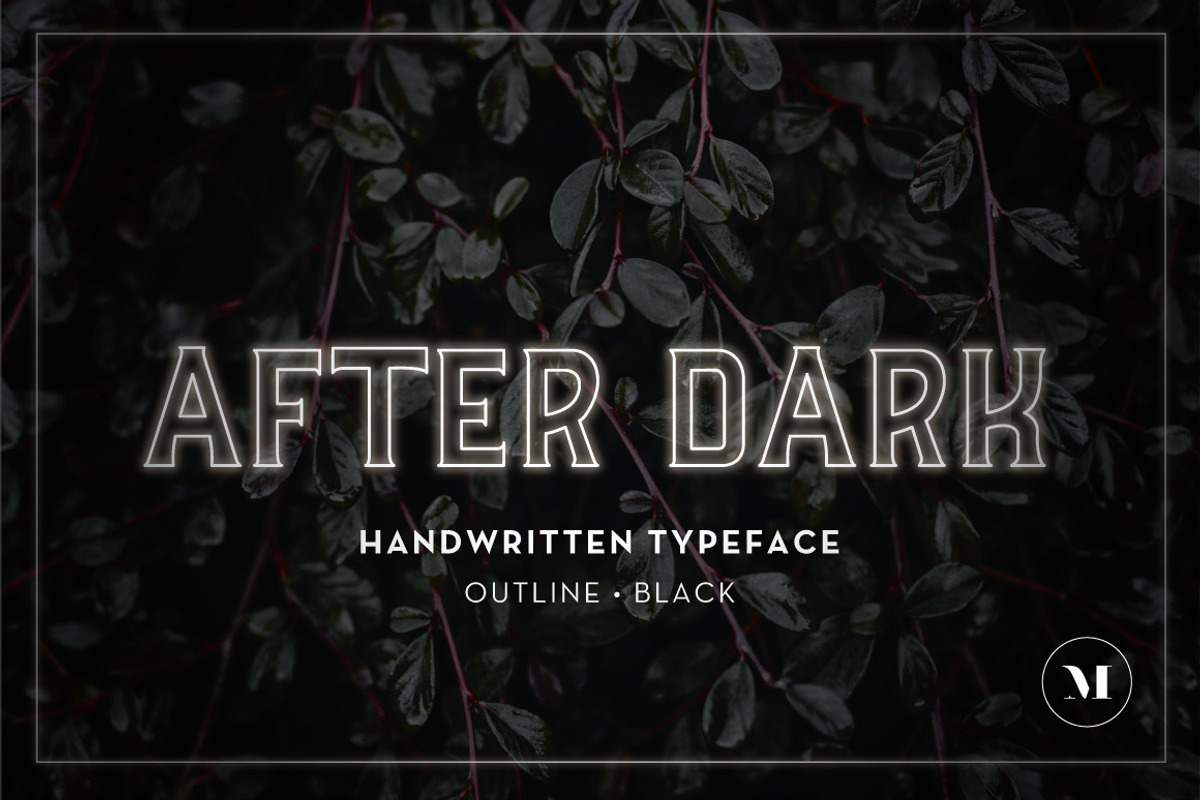 After Dark Typeface