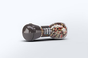Spice Mill Mock-Up, a Product Mockup by DesignRushMarket (Thumbnail 3 of 7)