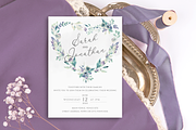Mountain Summer 6 Piece Wedding Set, an Invitation Template by R Whitehurst Design (Thumbnail 5 of 6)