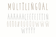 Coyote | A Playful Font, a Sans Serif Font by Josh O. (Thumbnail 9 of 9)