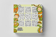 Ramadan Doodle Coloring Book, an Education Illustration by MEDZ (Thumbnail 2 of 3)