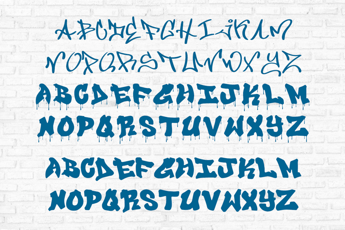 Graffiti font TTF, a Font by JuliaKJ (Photo 2 of 3)