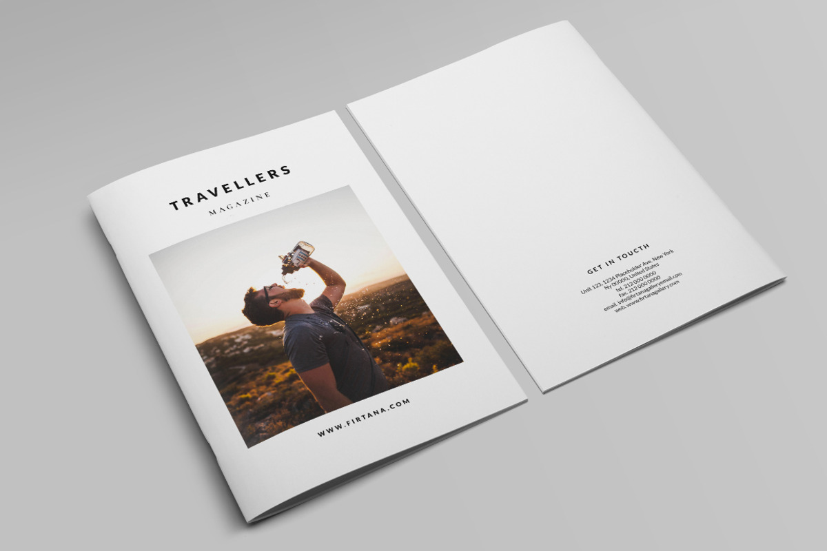 Travellers Magazine, a Magazine Template by Firtana (Photo 11 of 12)