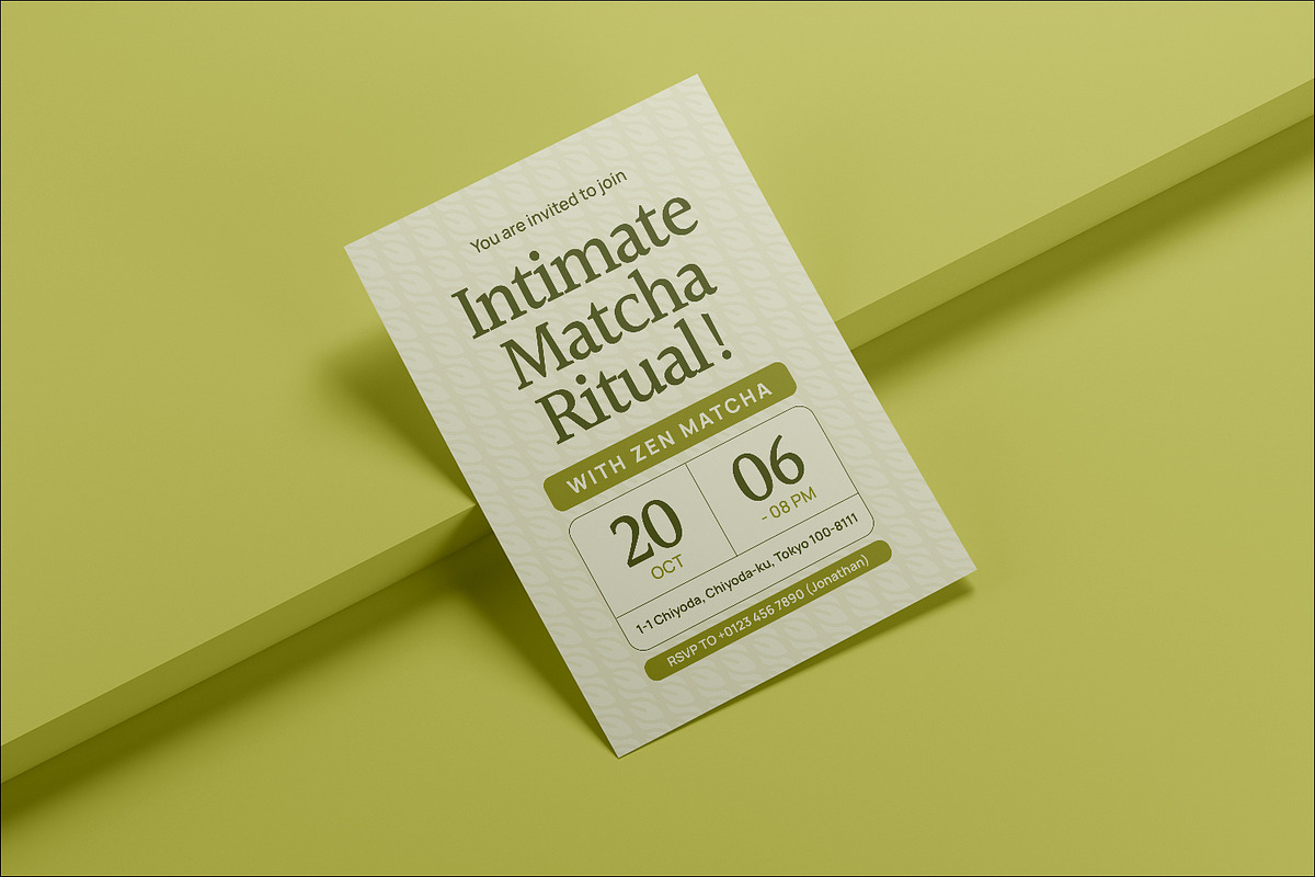 Zenchens - Event Invitation, an Invitation Template by Fannan Studio (Photo 3 of 3)