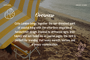 Côte Lumière – Coastal Script Font, a Script Font by Creacy Studio (Thumbnail 2 of 14)