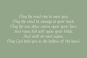 Shenanigans Irish Display Font, a Handwritten Font by Beck McCormick (Thumbnail 9 of 10)