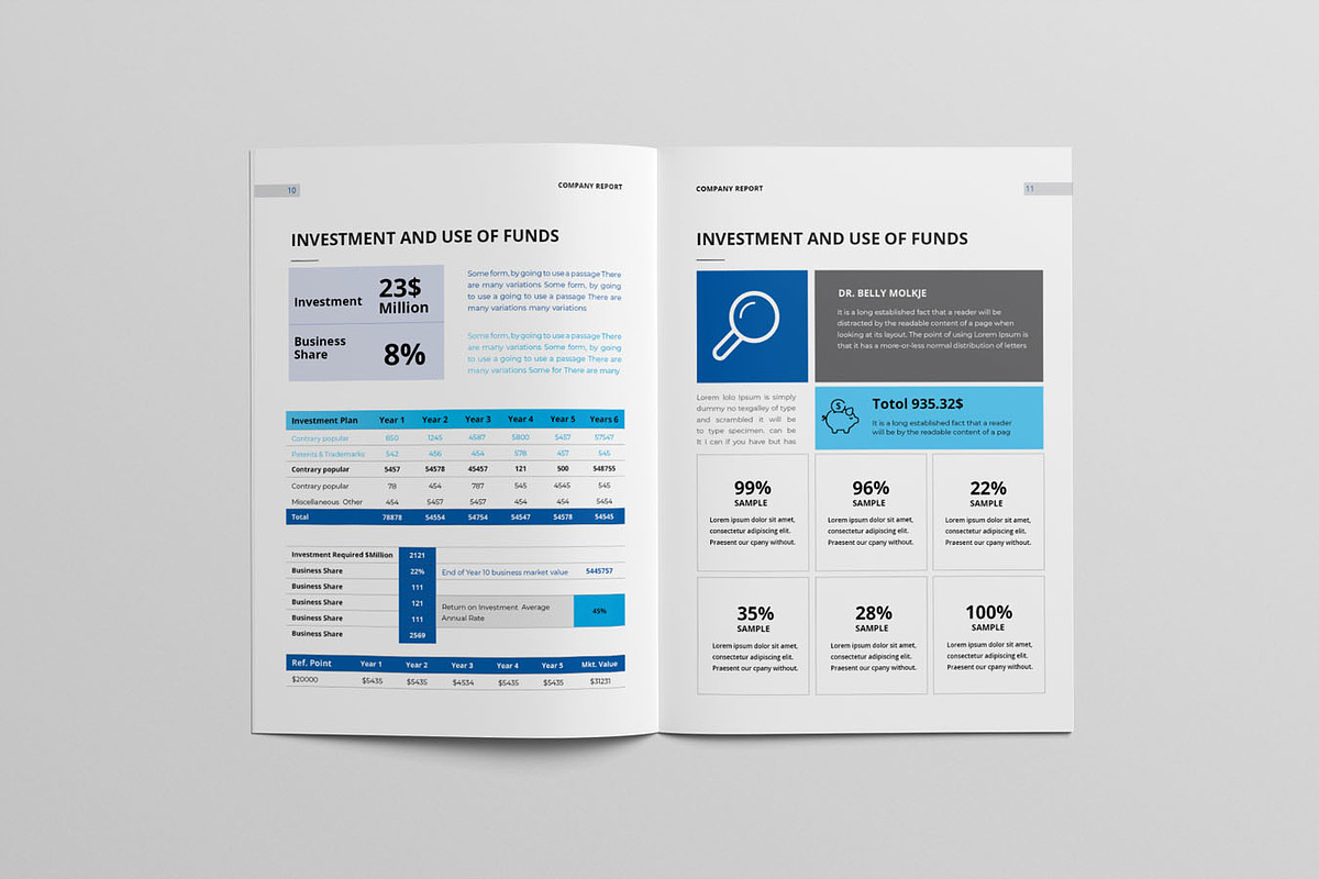 Business Company Profile Template, a Brochure Template by Taiffco (Photo 6 of 8)