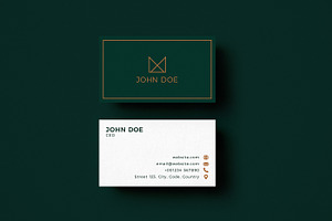 Crown Business Card Template