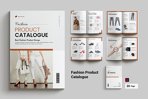 Fashion Product Catalogue Template, a Brochure Template by Cleffon_Graphic_Studio