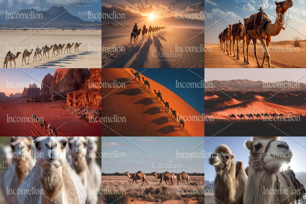 80 Desert Camel Stock Photos, an Animal Photo by Incomelion (Photo 14 of 15)