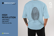 T-Shirt Mock-Up Set, a Shirt Mockup by Freeman Studio (Thumbnail 4 of 20)