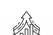 52 Smart Data Analytics Icons, an Outline Icon by adenpinkstore (Thumbnail 12 of 16)