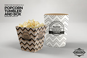 Popcorn Containers Packaging Mockup, a Packaging Mockup by INCDesign (Thumbnail 5 of 6)