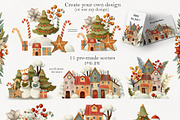 Christmas Magic Set, a Decorative Illustration by Daria's Magic World (Thumbnail 2 of 7)