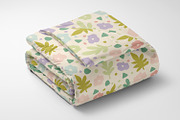 Abstract Pastel Floral Print, a Wallpaper Graphic by MalyskaStudio (Thumbnail 8 of 8)