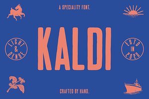 Kaldi Font Family