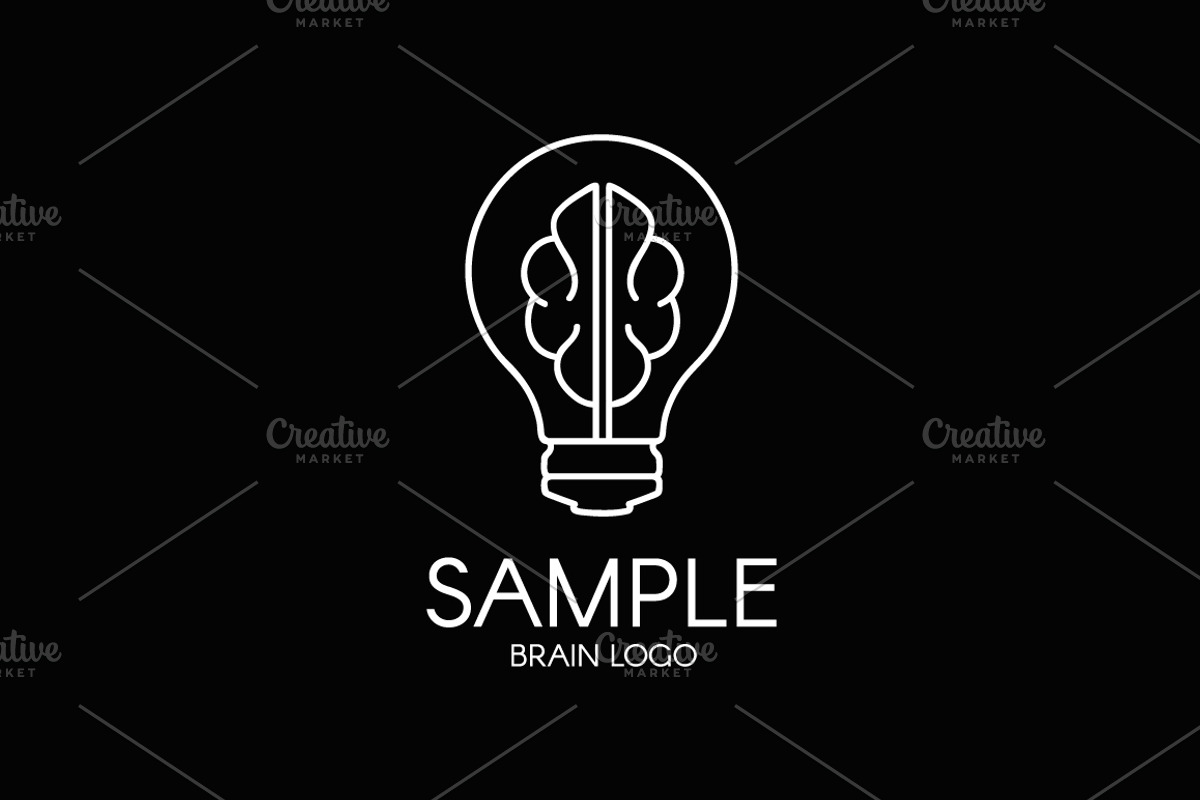 Brain logo designs, a Branding & Logo Template by Slavko Kahovsky (Photo 5 of 5)