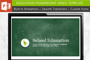 Education PowerPoint Video Template